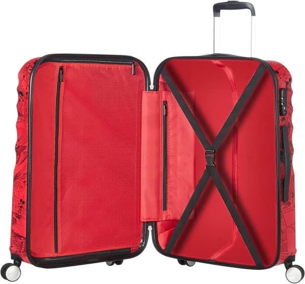 American Tourister Wavebreaker Disney - Interior de calidad bien organizado