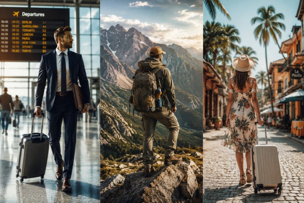 Cómo elegir una maleta - Tipos de viaje