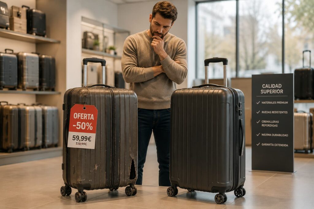 Error 1 · Comprar únicamente por el precio